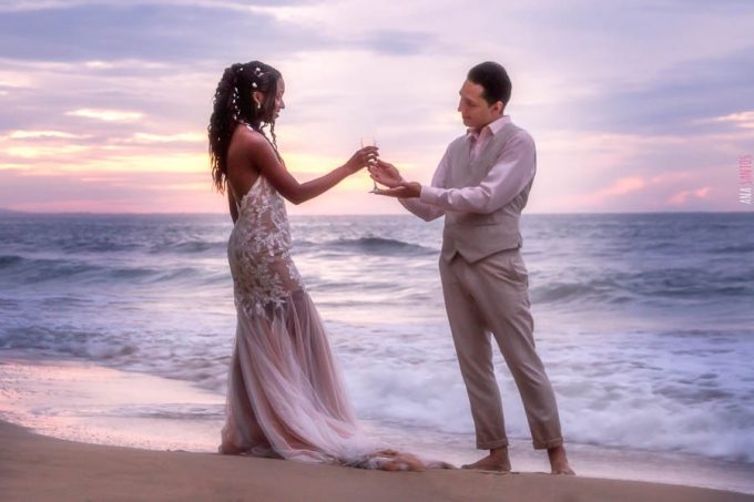 Wedding Punta Uva Beach (Puerto Viejo, Costa Rica)